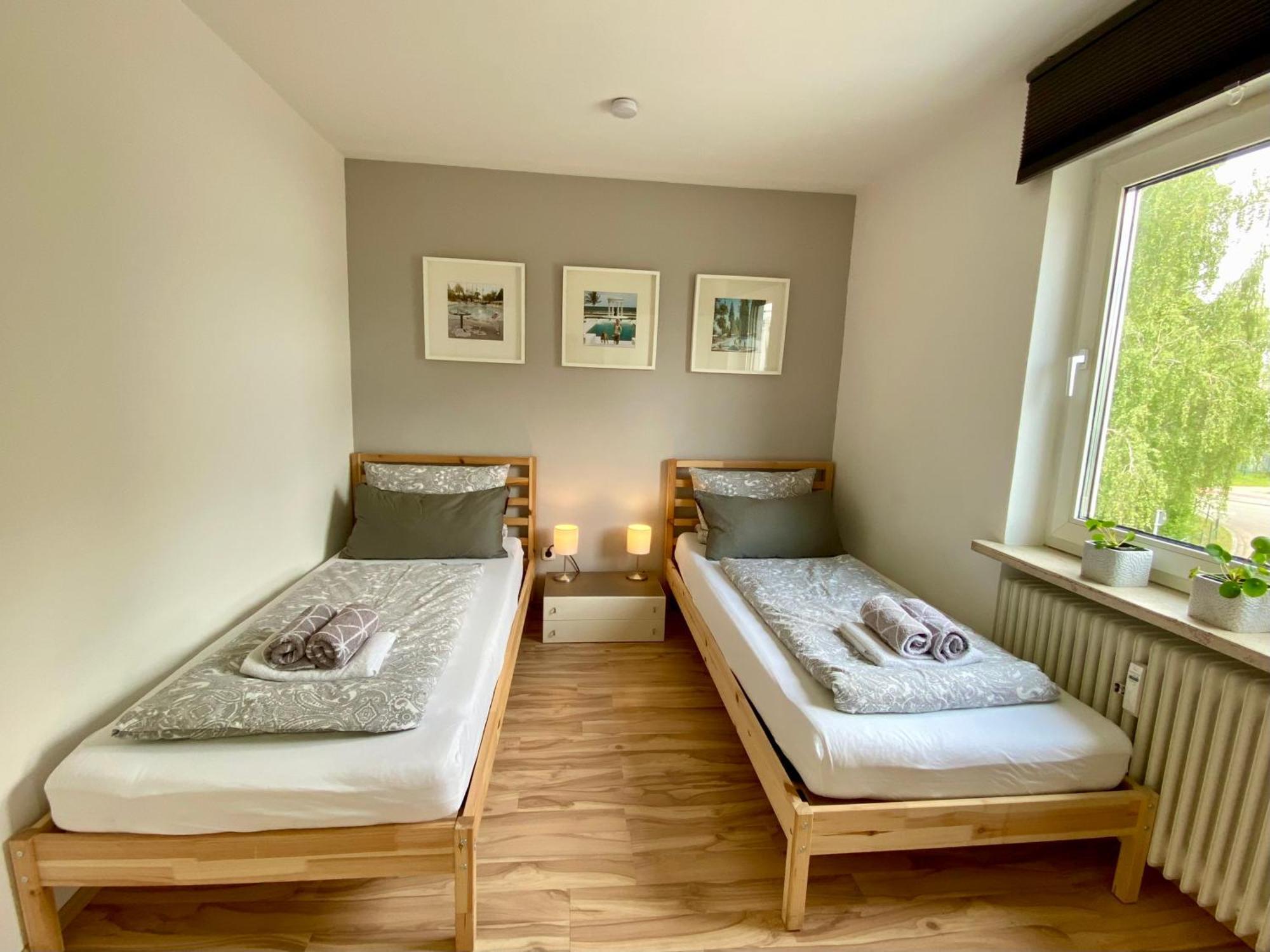 Urbanapartments Memmingen - Mit Kueche & Parkplatz エクステリア 写真